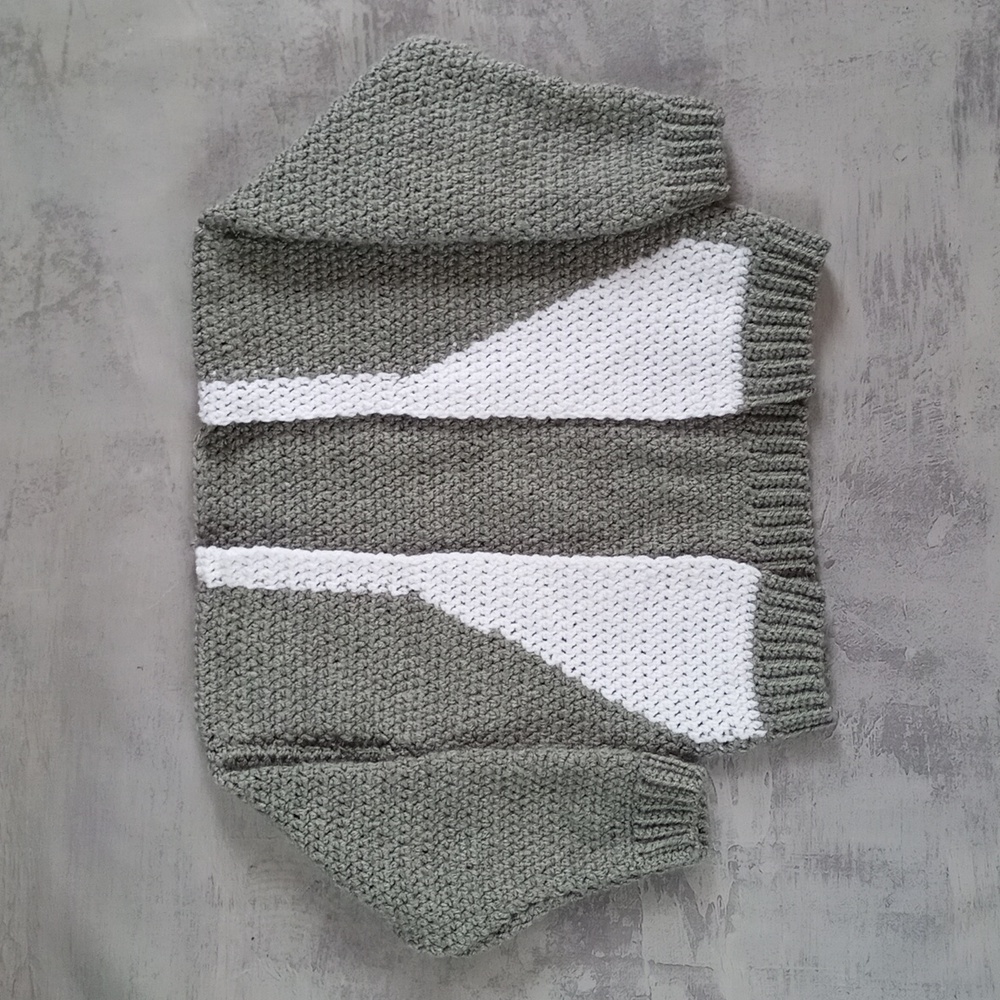 Vintage 90s Handmade Cardigan Sweater